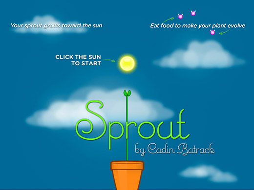 Sprout Title Screen